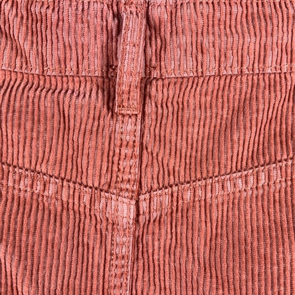 Free People Ray Corduroy Button-up Mini Skirt Size 4 - Picture 4 of 10